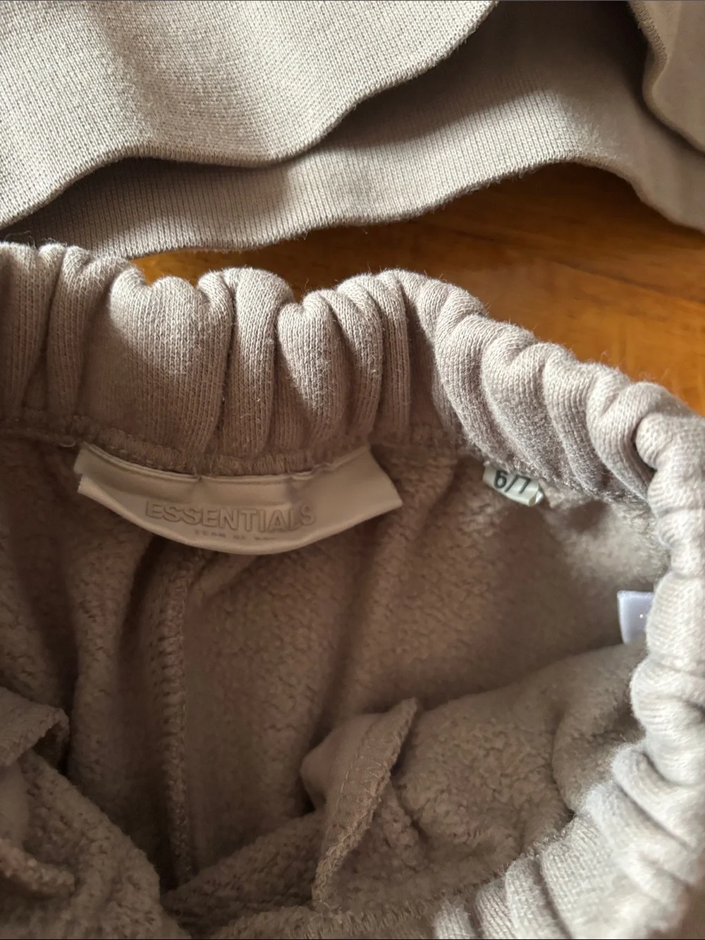 Essentials Kids Taupe Jogger Sweatpants - Neutral Taupe